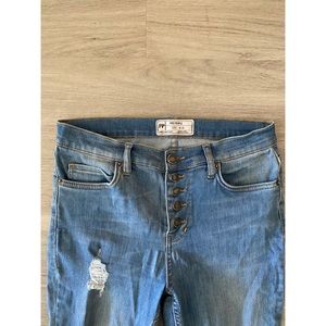 Free People skinny jeans
